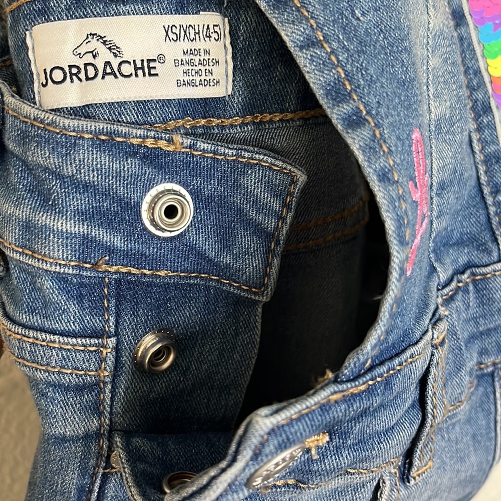 Jordache Overalls Shorts - Picture 6 of 7
